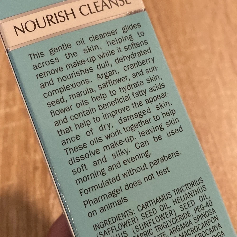 Pharmagel facial cleanser NEW hydrates‎ youthful glow argan oil antioxidants